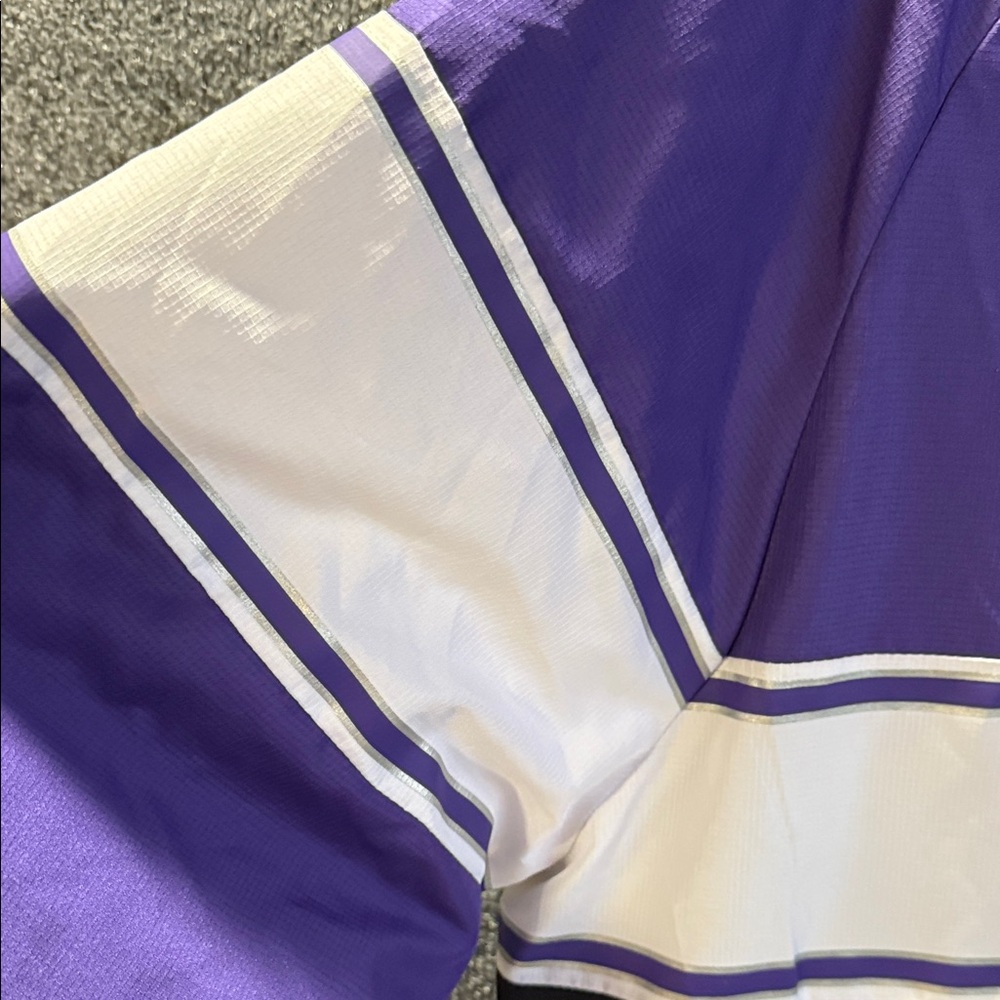 Colorado Rockies New Era Windbreaker with Hood - Purple Black White Men’s Large - Picture 12 of 15